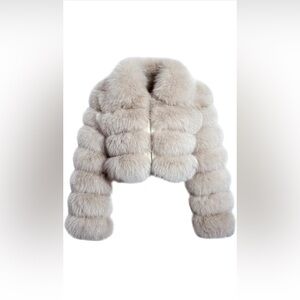 Luxurious Cream Teddy Jacket